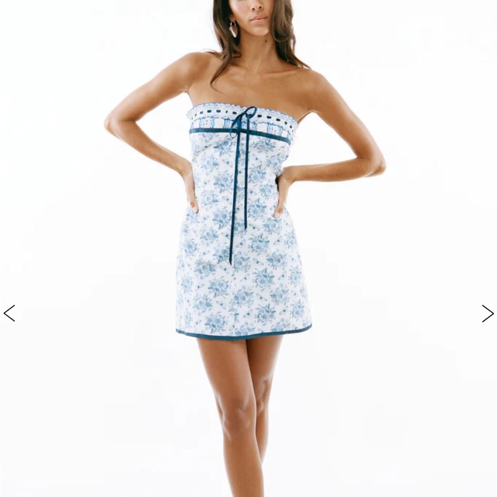 With Jéan Sabrin Dress Toile Papillon